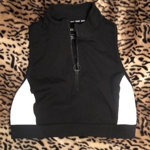 DKNY Sports Bra W Zipper